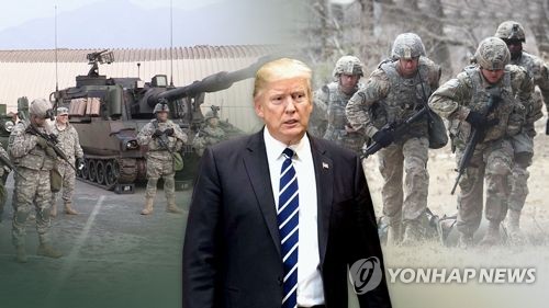 트럼프, 주한미군 감축검토 지시?…靑 "백악관도 부인"(CG)