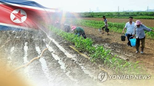 북한도 기록적 폭염, 농가피해 비상령(CG)
