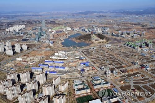 빛가람 혁신도시 전경