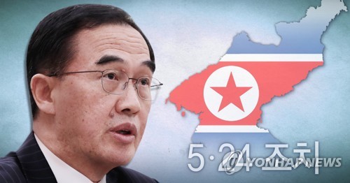 조명균 통일부장관 5·24해제 검토 안해 (PG)