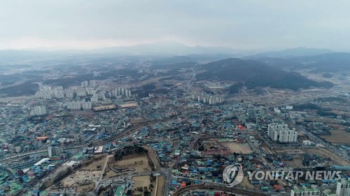 충청남도 홍성군 전경