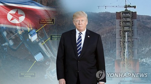 트럼프 "北 대단히 고통받아…현시점서 추가제재 필요하지 않아" (CG)