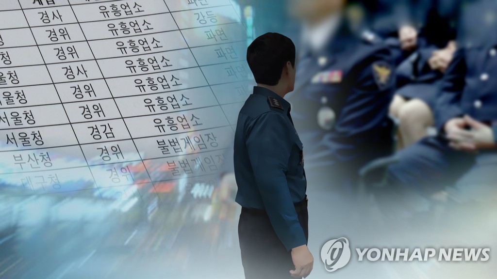'뒷돈' 받은 경찰 (CG)