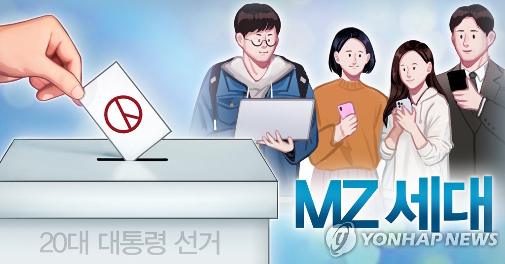 20대 대선 캐스팅보트 MZ 세대 (PG)