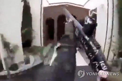 15일 페이스북에 생중계된 범행 영상