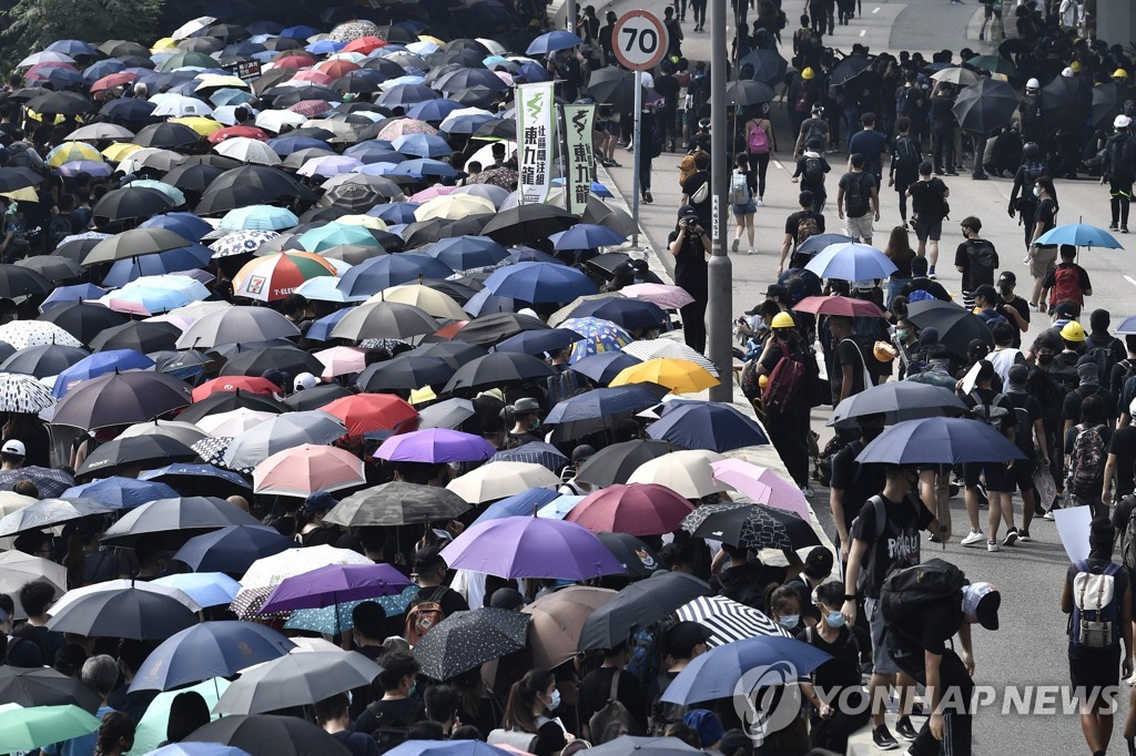 HONG KONG-CHINA-POLITICS-UNREST