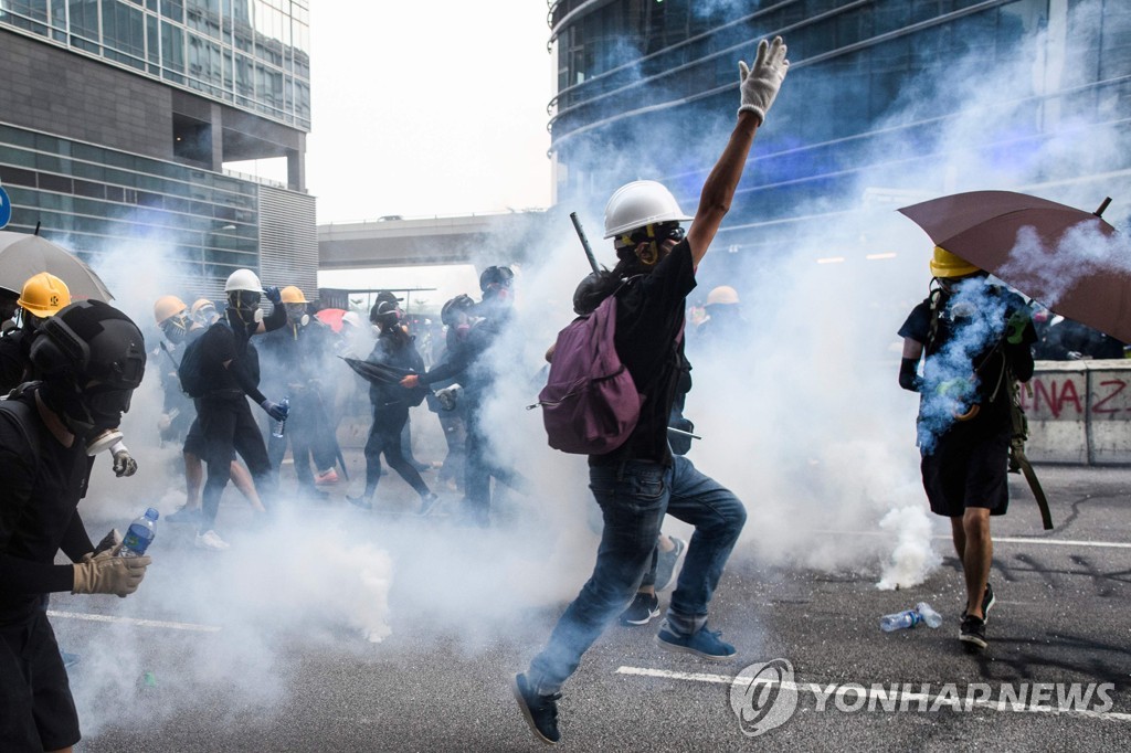 HONG KONG-CHINA-POLITICS-UNREST