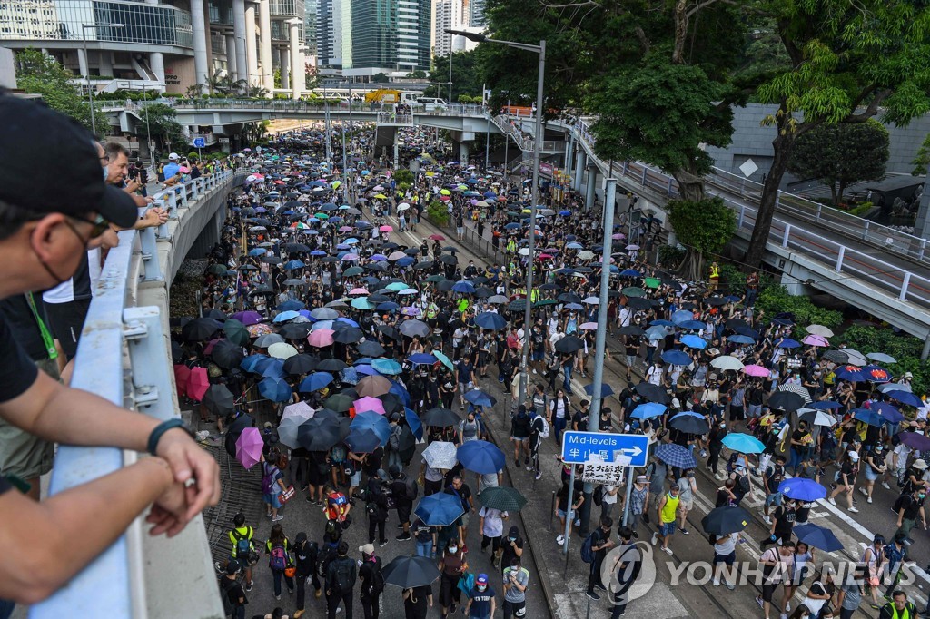 HONG KONG-CHINA-POLITICS-UNREST
