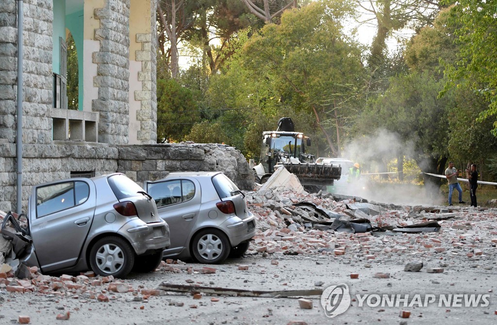 ALBANIA-EARTHQUAKE