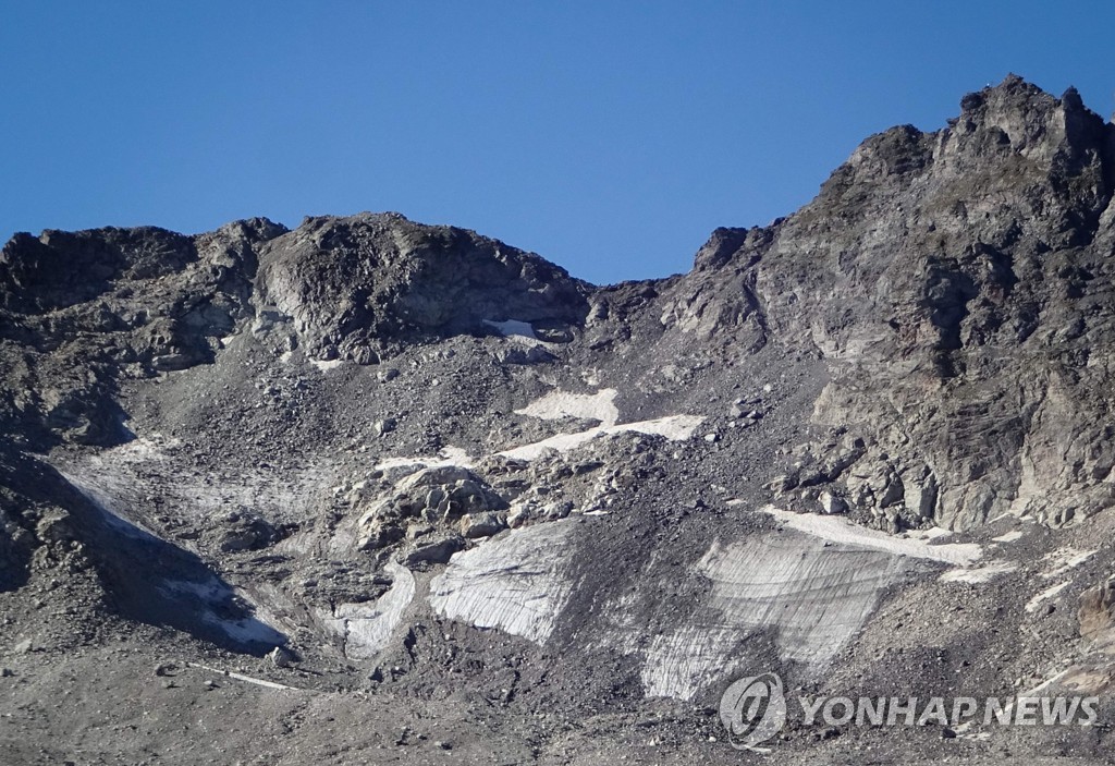SWITZERLAND-ENVIRONMENT-CLIMATE-GLACIER-MOUNTAIN