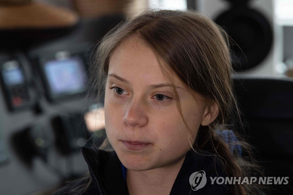 스웨덴 출신 10대 환경운동가 그레타 툰베리