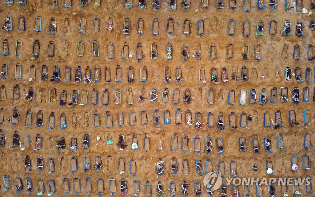 BRAZIL-HEALTH-VIRUS-CEMETERY