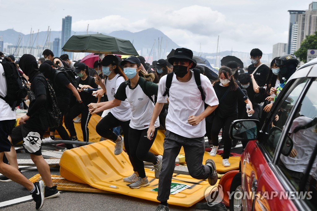 HONG KONG-CHINA-POLITICS-UNREST