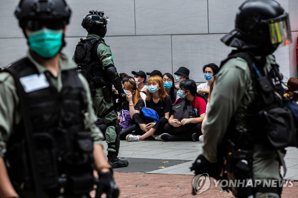 HONG KONG-CHINA-POLITICS-UNREST