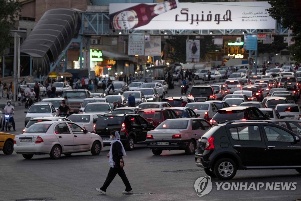 대선 앞둔 이란 거리 모습
