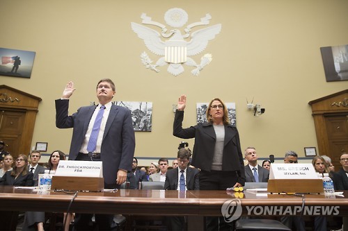 밀란 대표, 에피펜 후폭풍으로 美의회 청문회 불려가