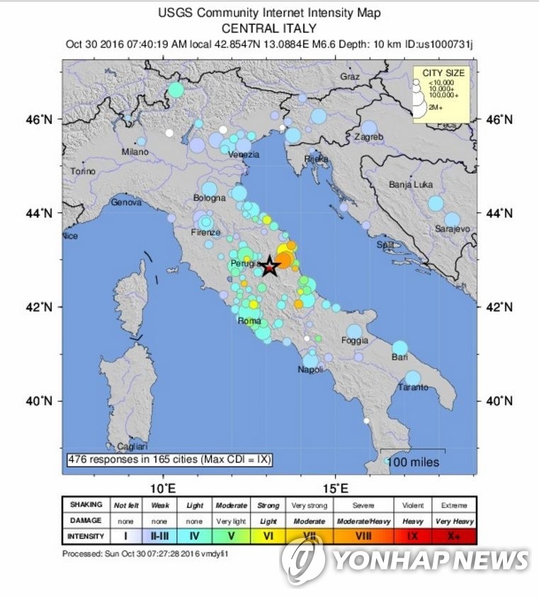 ITALY EARTHQUAKE
