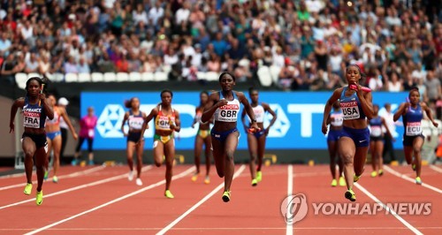 여자 400m 계주 예선