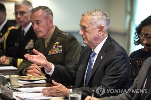 제임스 매티스 미국 국방장관