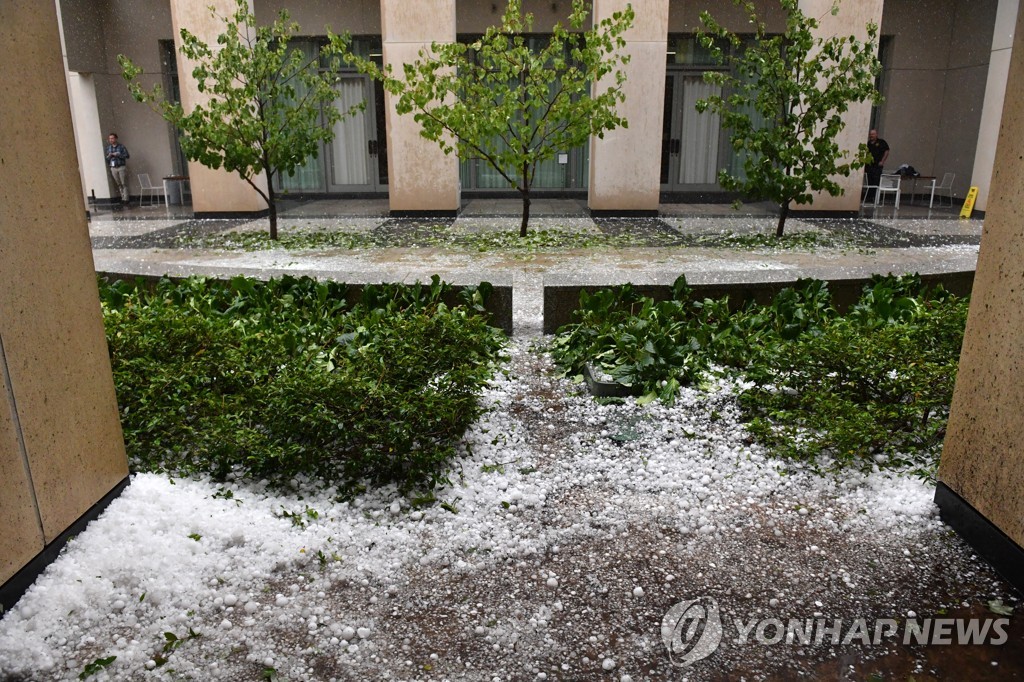 AUSTRALIA WEATHER HAIL STORM