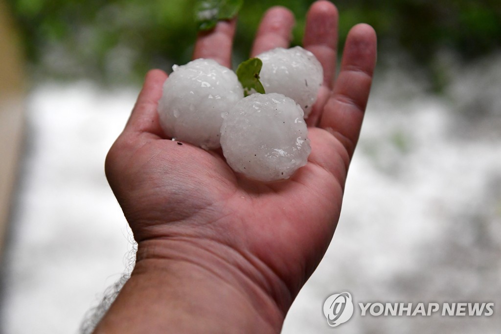 AUSTRALIA WEATHER HAIL STORM