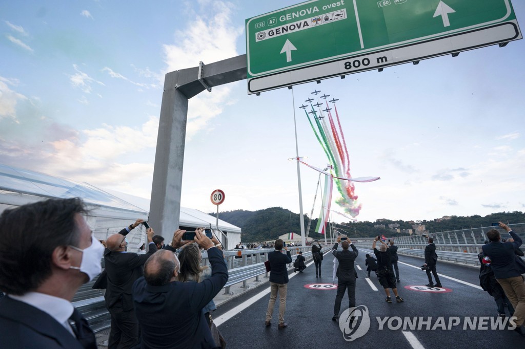 ITALY GENOA BRIDGE INAUGURATION