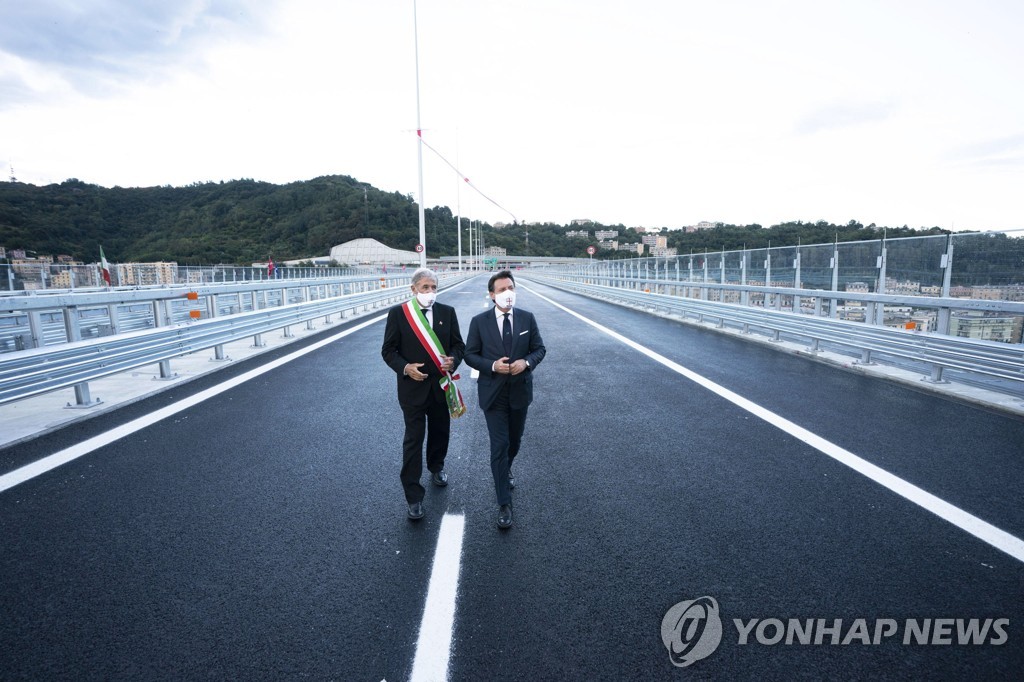 ITALY GENOA BRIDGE INAUGURATION