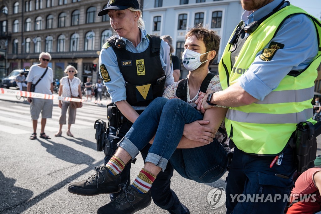 DENMARK CLIMATE PROTEST