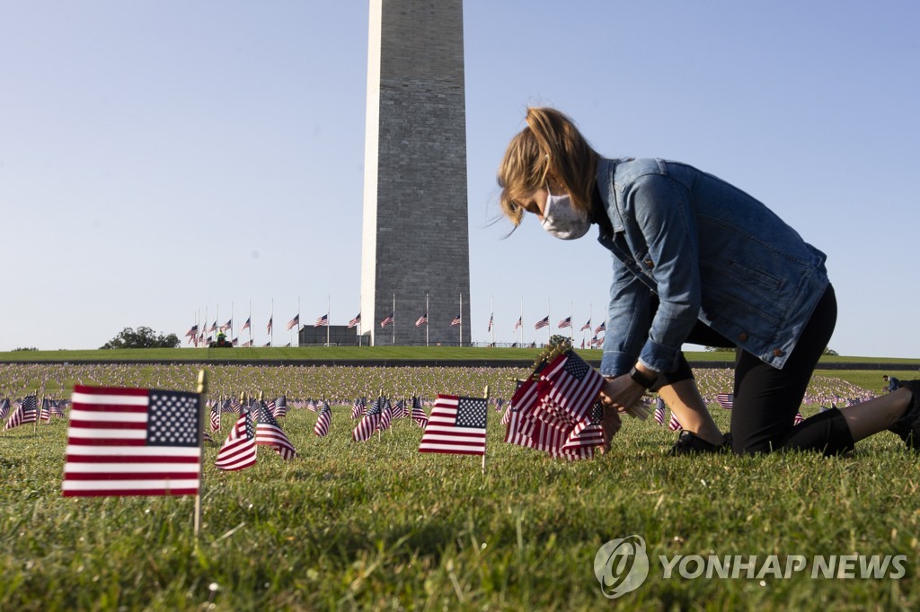 USA PANDEMIC CORONAVIRUS COVID19 MEMORIAL
