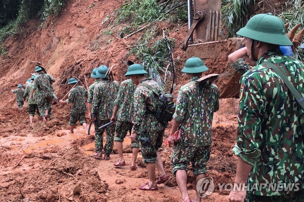 VIETNAM RAINS FLOODS LANDSILDES