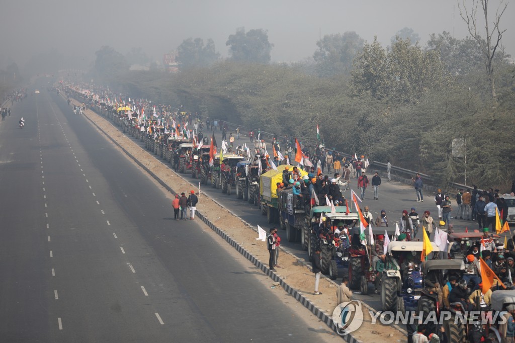 INDIA FARMERS PROTESTS