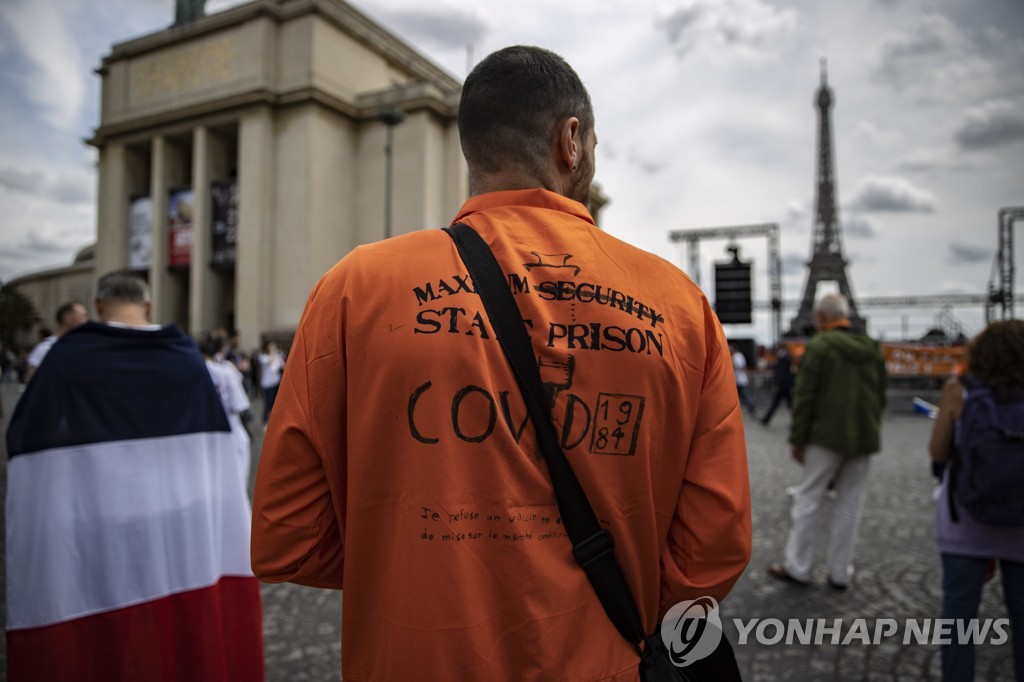 FRANCE CORONAVIRUS PANDEMIC VACCINATION PROTEST