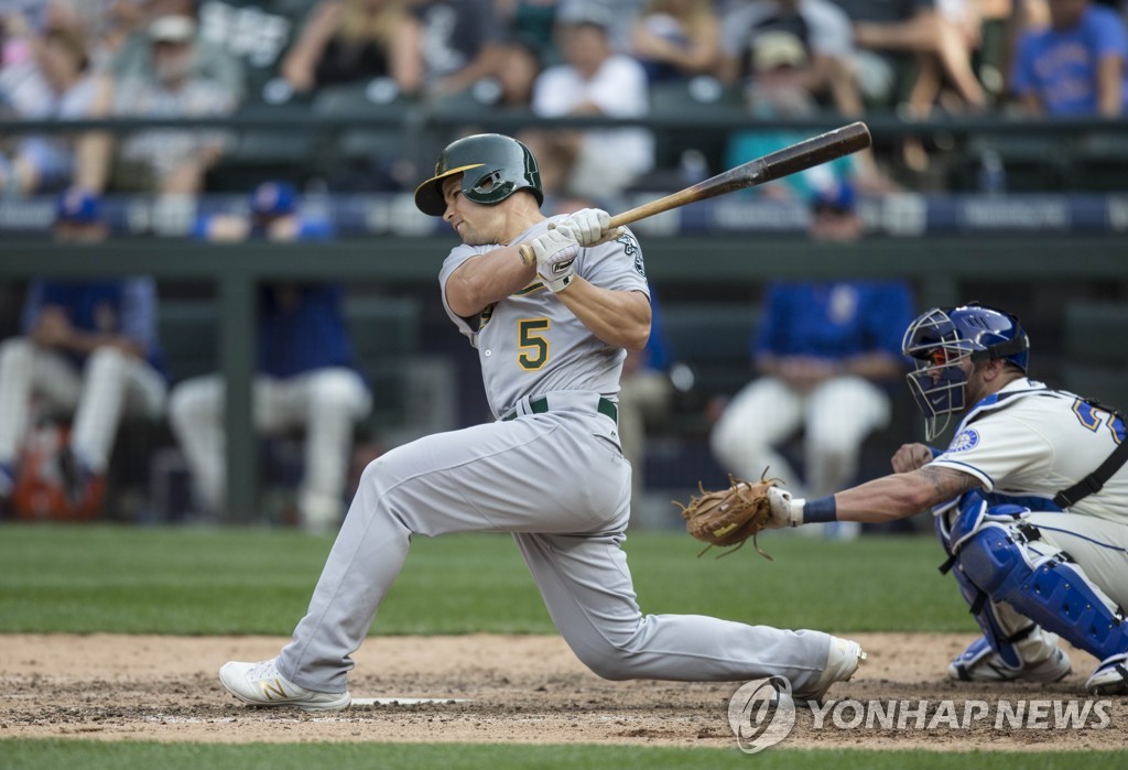MLB 오클랜드 시절의 스몰린스키