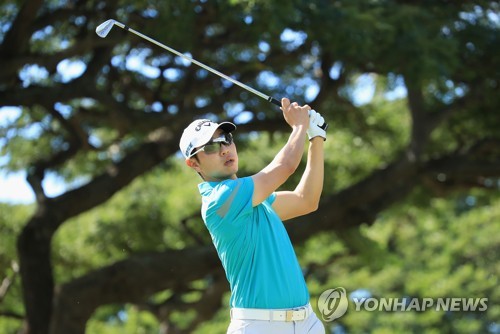 배상문의 1라운드 경기 모습