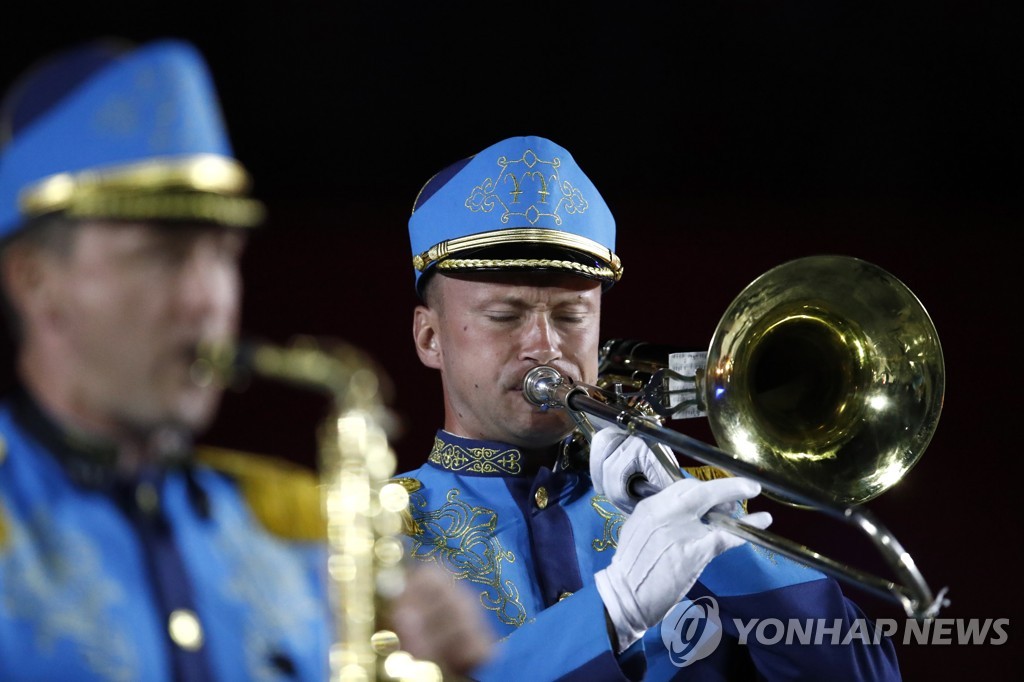 Opening of 2019 Spasskaya Tower International Military Music Festival