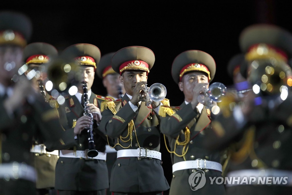 Opening of 2019 Spasskaya Tower International Military Music Festival