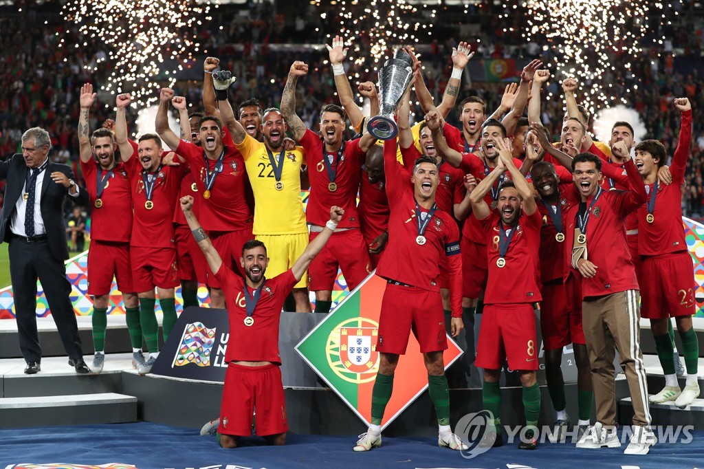 2018-2019 UEFA 네이션스리그 초대 챔피언 포르투갈.