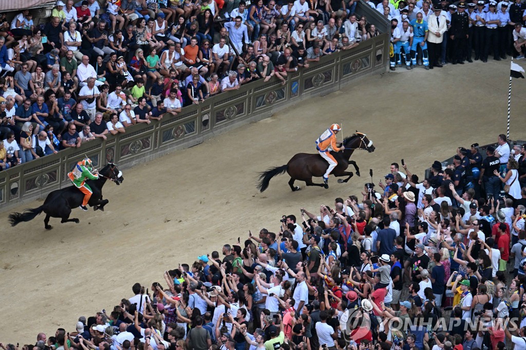 ITALY-SIENA-HORSE RACE PALIO
