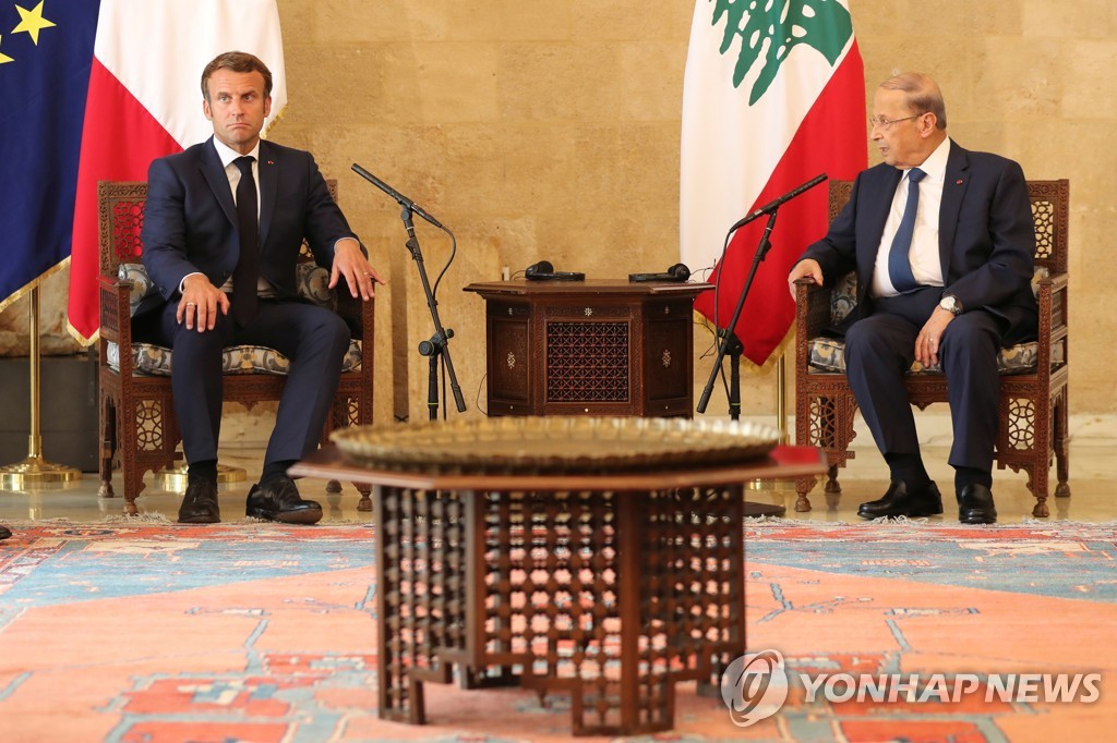 LEBANON-SECURITY/BLAST-MACRON