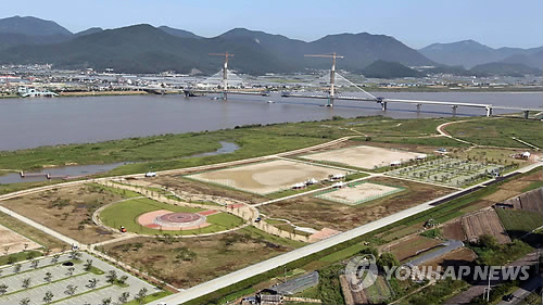 부산 화명 생태하천 4대강사업 전국 첫 준공 - 2