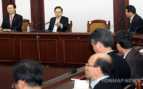 李대통령, `정전사태' 질책