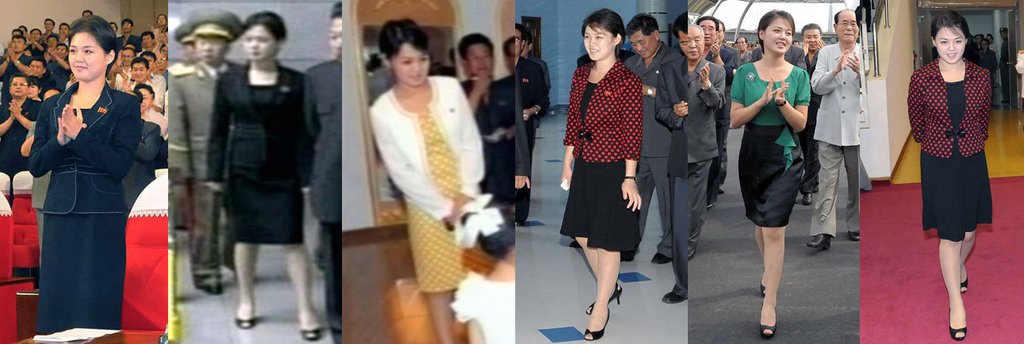 리설주, 점점 화려한 옷차림