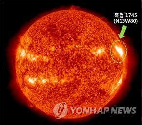 태양입자 지구권 유입