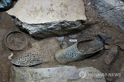 나주 정촌고분 출토 백제 금동신발
