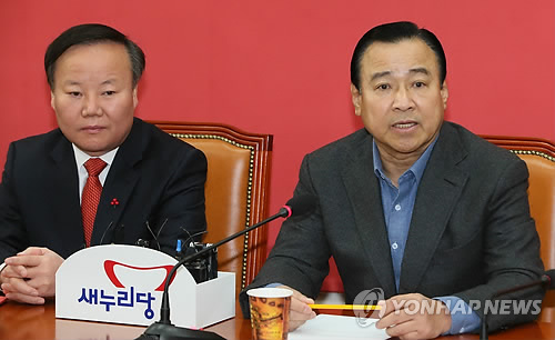 이완구 김재원 기자간담회