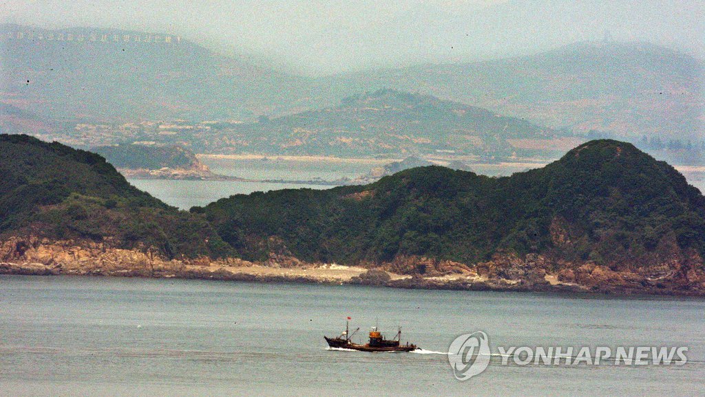 북한의 황해도 강령군 갈도(연합뉴스 자료사진)
