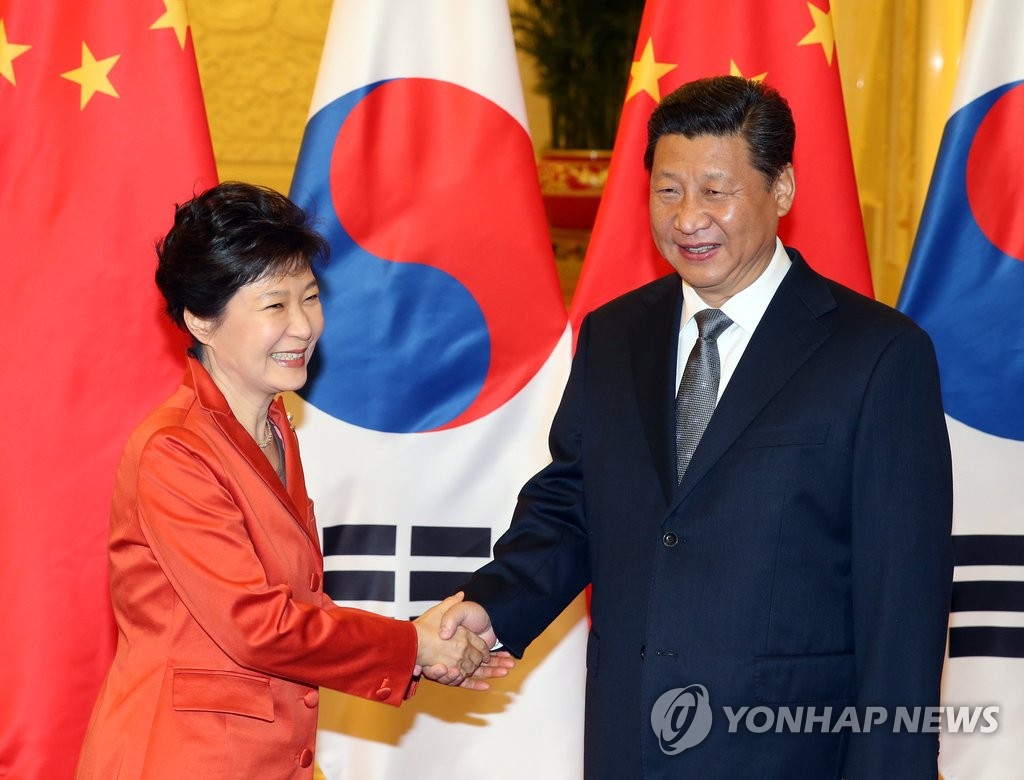 박근혜 대통령-시진핑 주석 내달 2일 한중정상회담