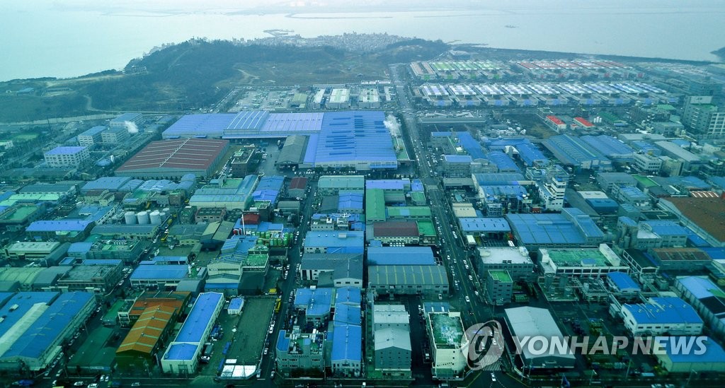 하늘에서 본 반월공단