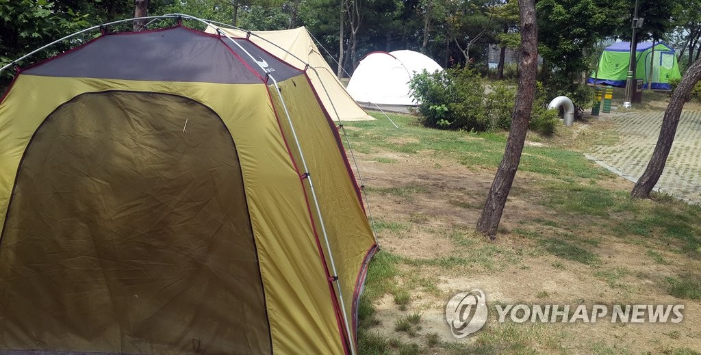 야영장 유령텐트족 기승