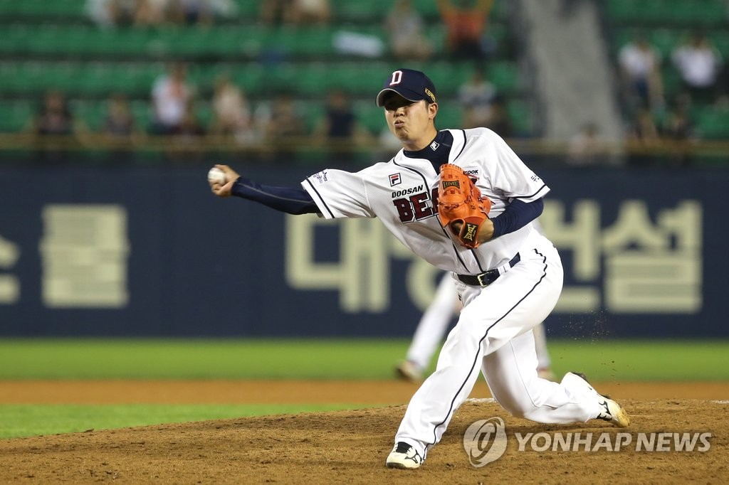 친정팀 두산으로 돌아온 김성배